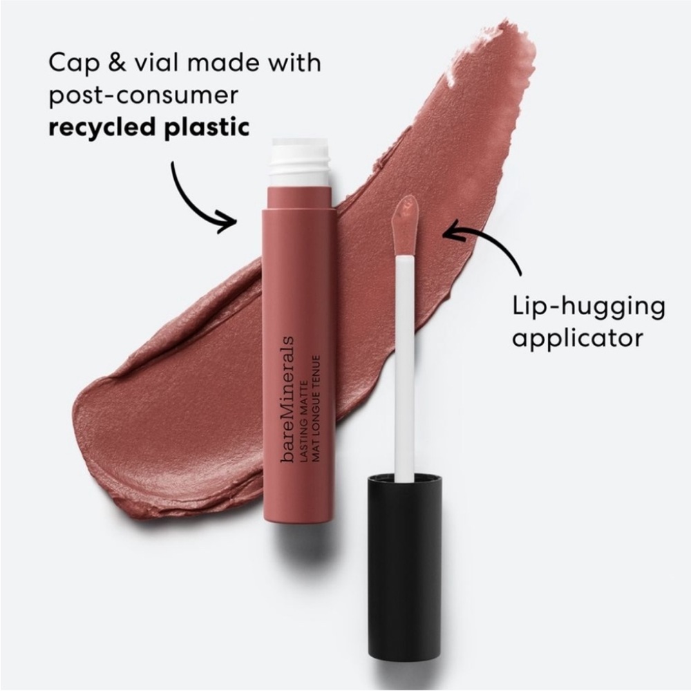 bareMinerals MINERALIST Lasting Matte Liquid Lipstick in Brave NIB